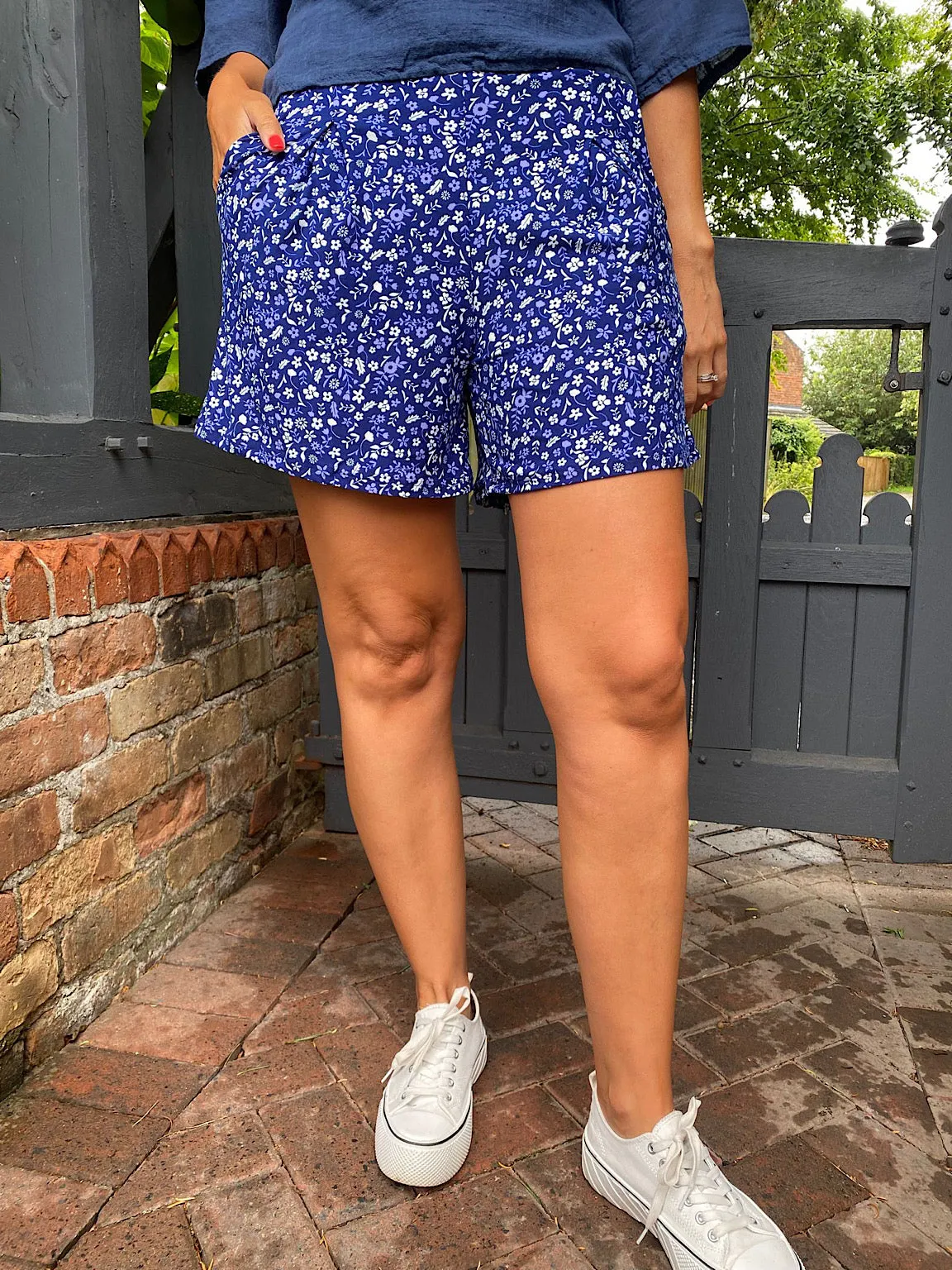 Soft Touch Floral Shorts Molly