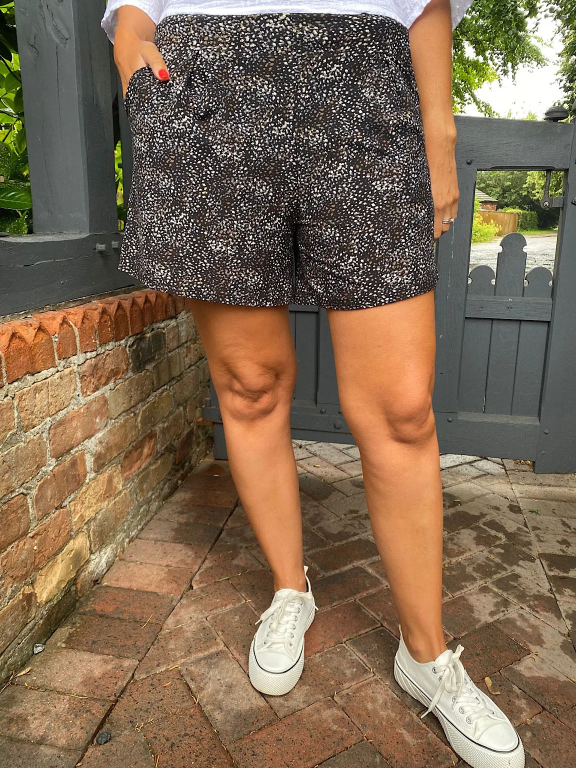 Soft Touch Speckle Shorts Molly