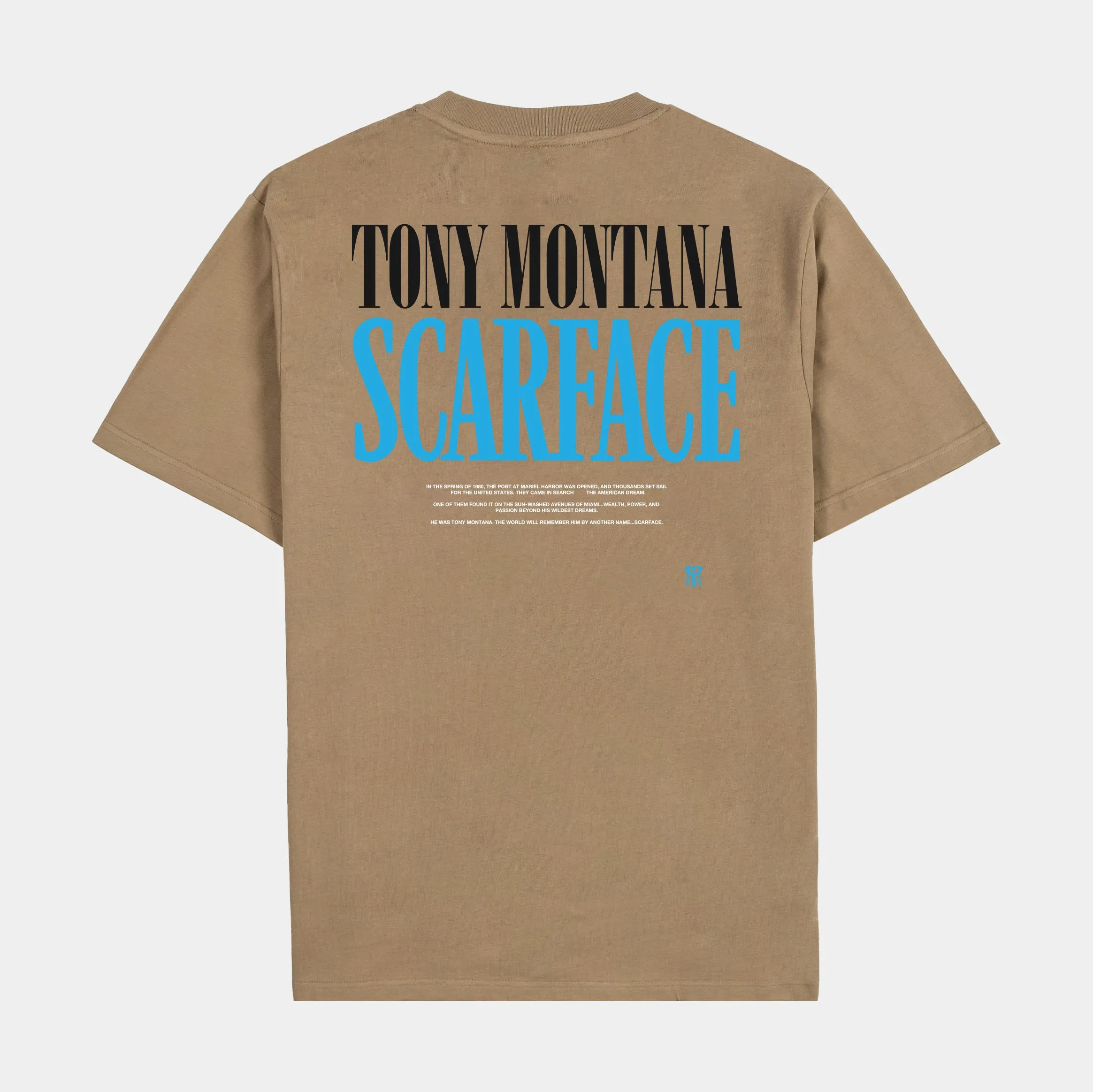 SP x Scarface The Mansion Mens Short Sleeve Shirt (Brown)