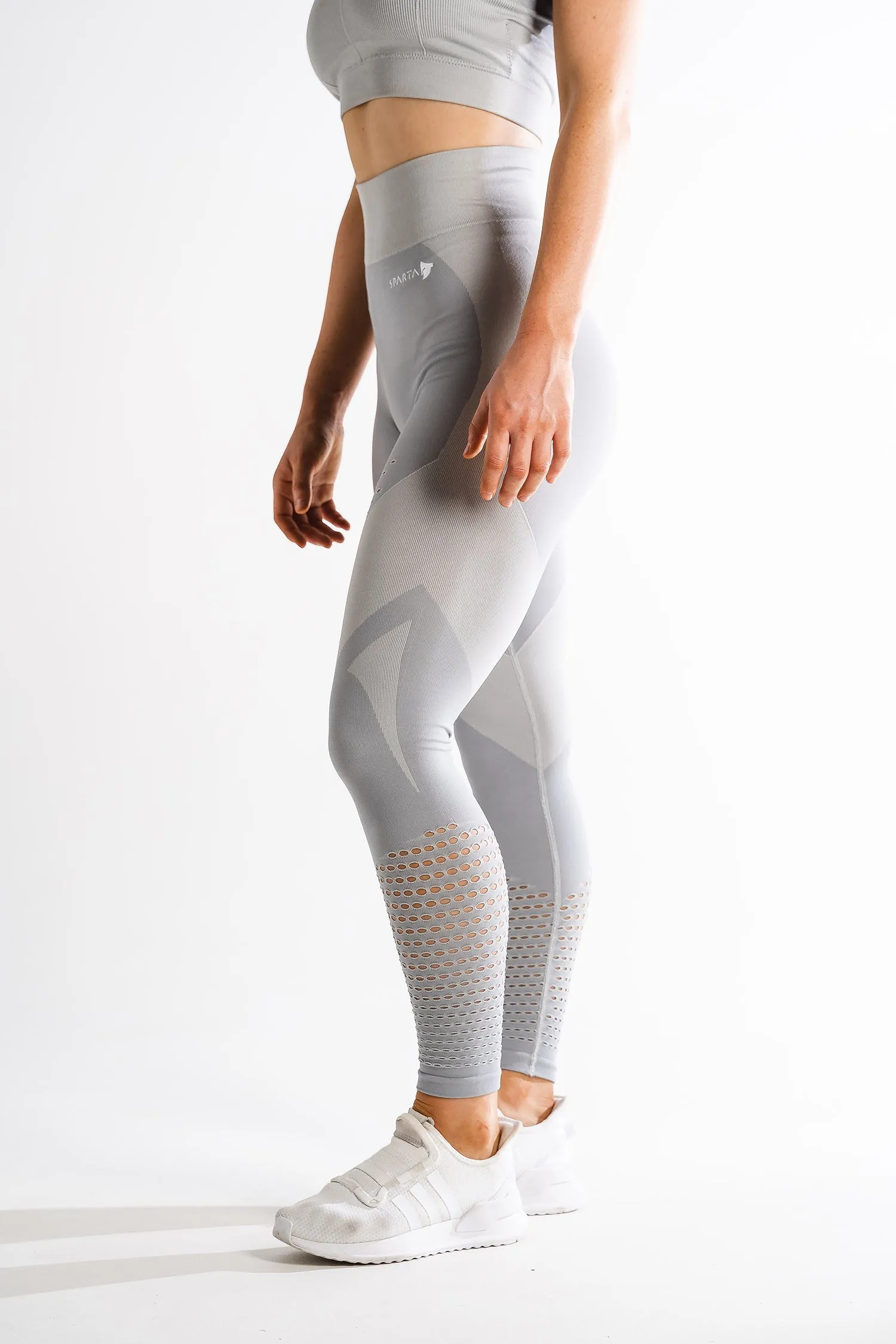 Sparta Laconic Seamless Leggings - Charcoal Grey