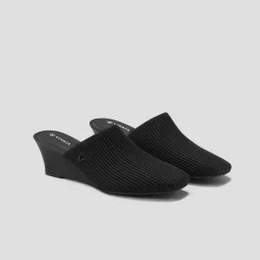   Square-Toe Wedge Mules (Margot Wedge Mules)