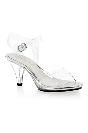 SS-BELLE-308 Bootie | Clear Vinyl