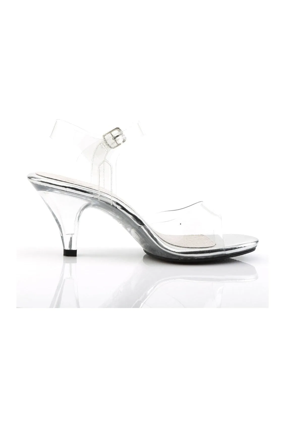 SS-BELLE-308 Bootie | Clear Vinyl