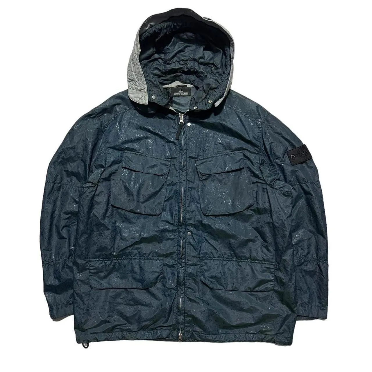 Stone Island Blue Spider Watro Jacket