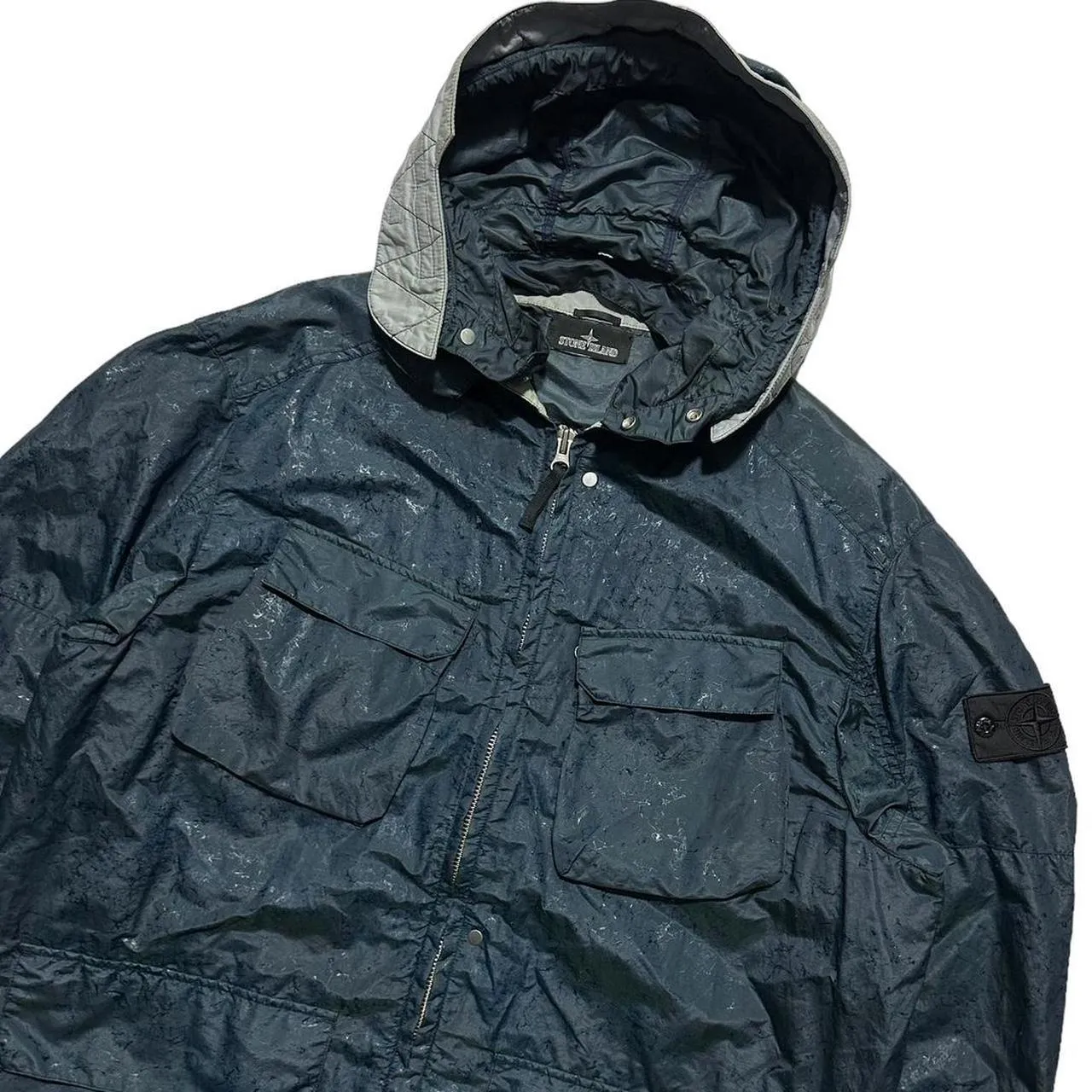 Stone Island Blue Spider Watro Jacket