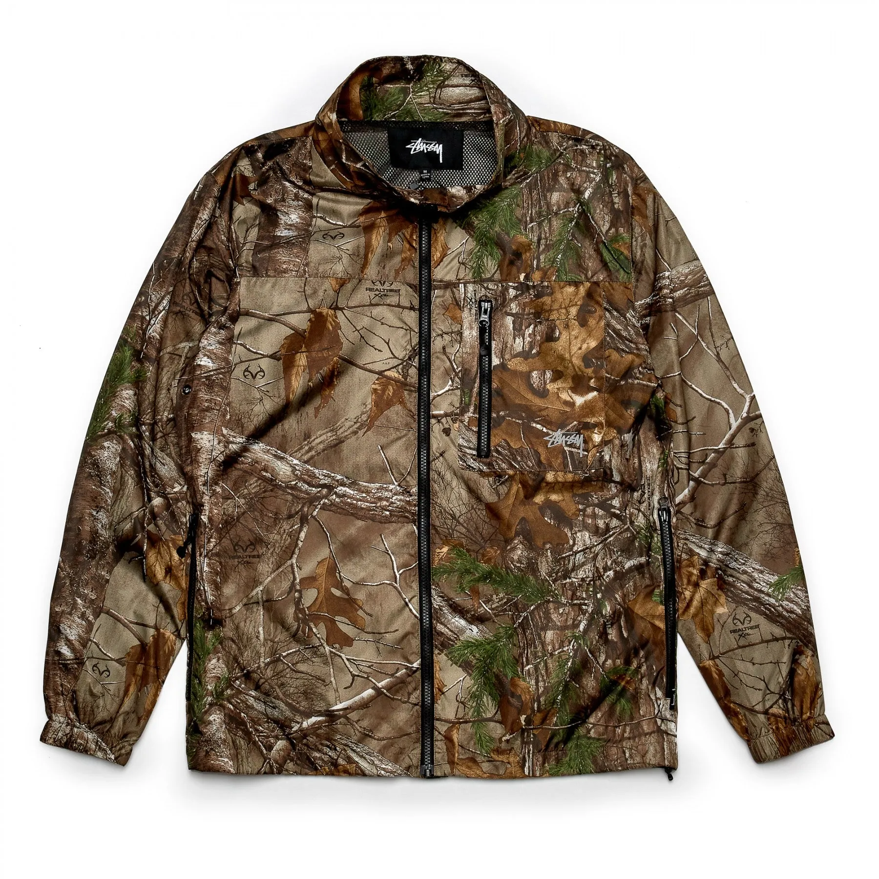 STSSY REALTREE MICRO RIP JACKET // CAMO