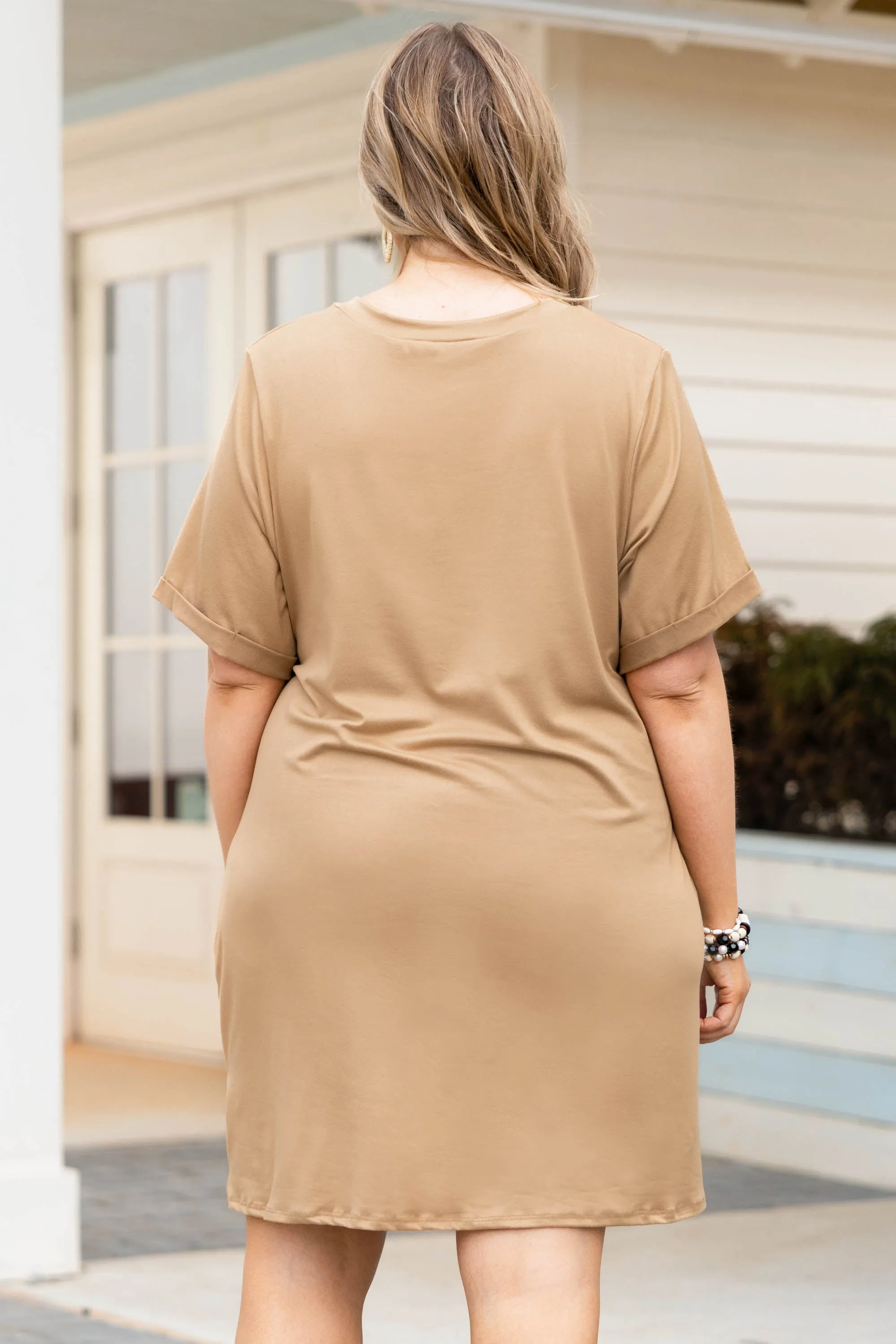 Sweetly Simple Dress, Suede