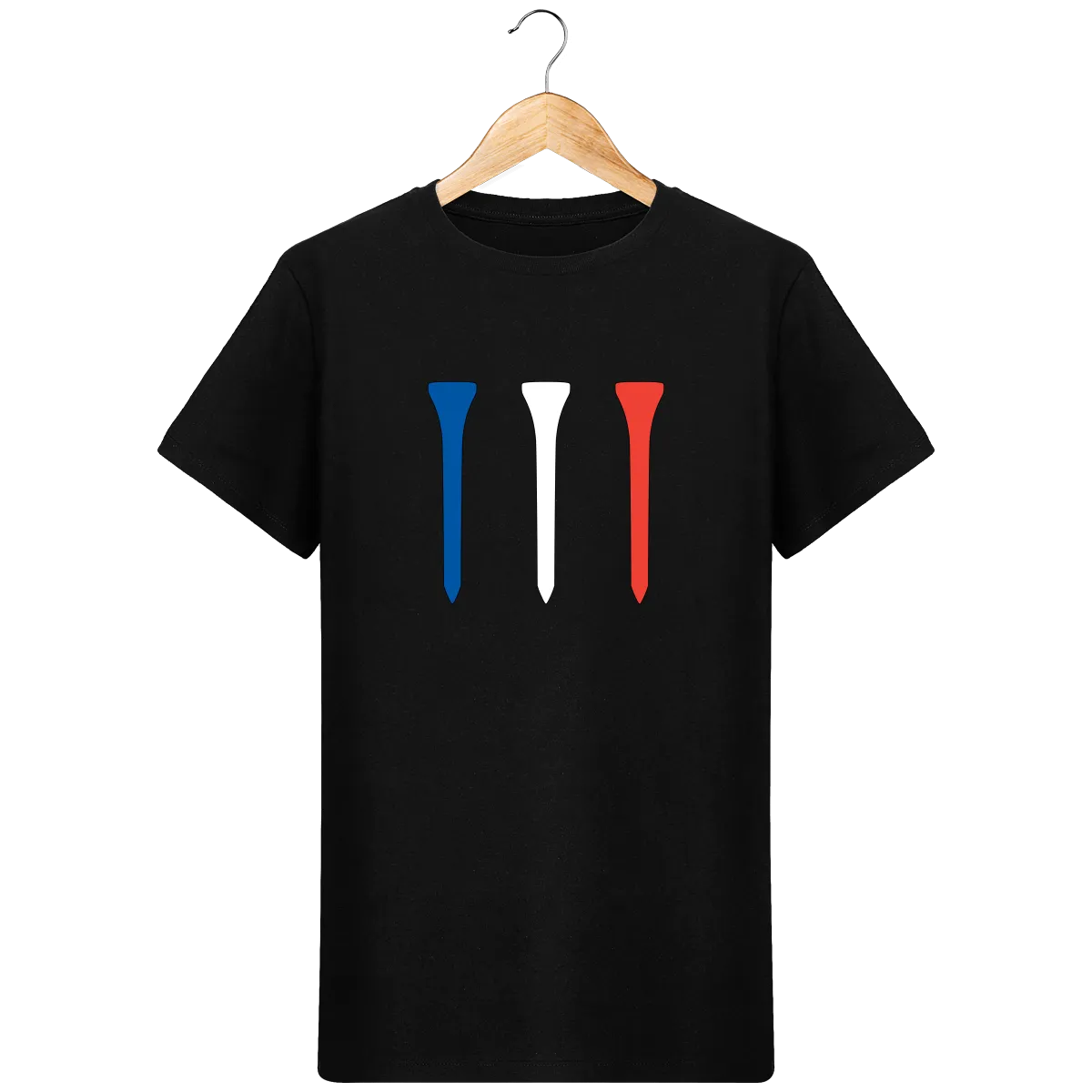 T-Shirt en coton bio TEES BLEU BLANC ROUGE