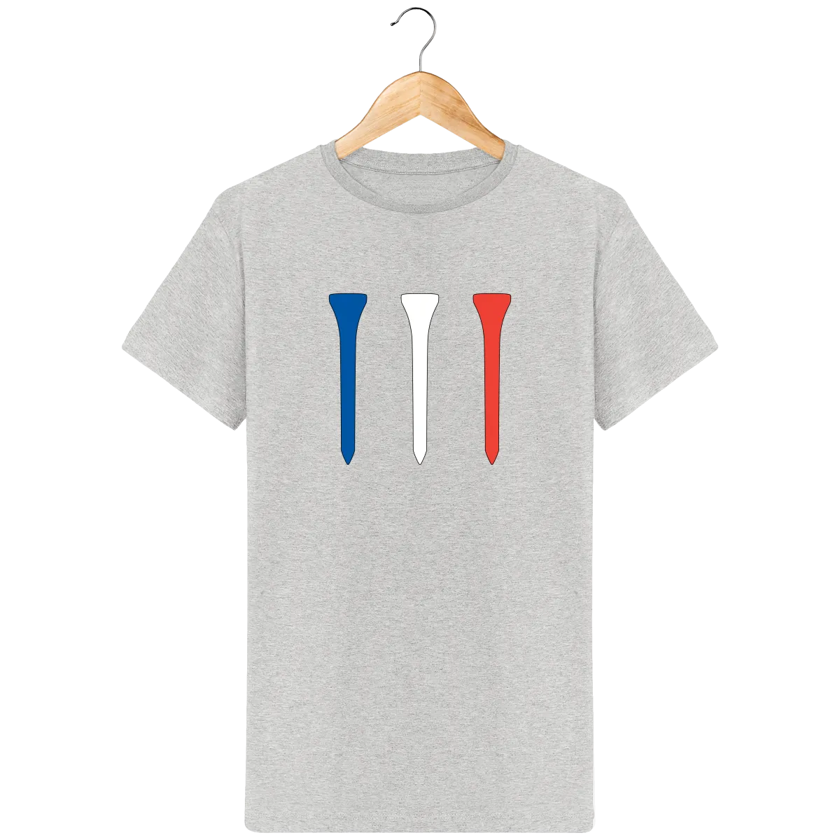 T-Shirt en coton bio TEES BLEU BLANC ROUGE