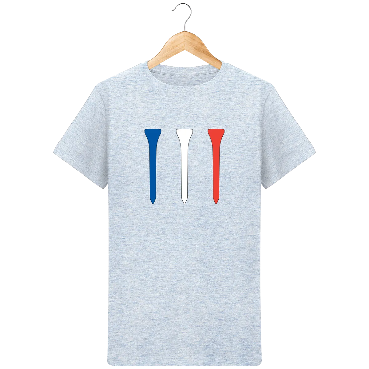 T-Shirt en coton bio TEES BLEU BLANC ROUGE