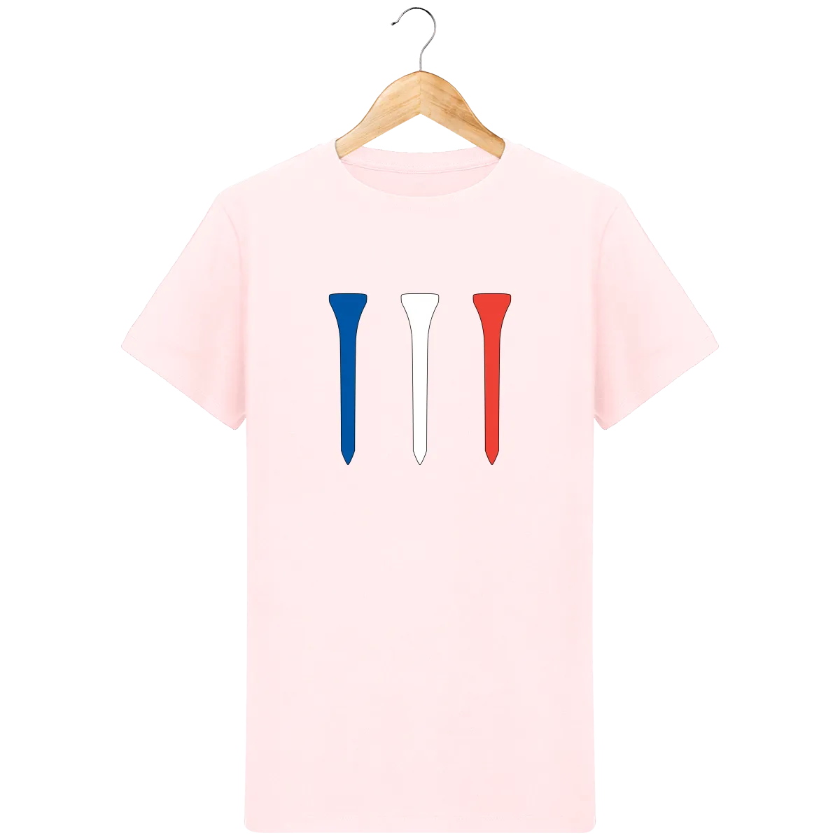 T-Shirt en coton bio TEES BLEU BLANC ROUGE