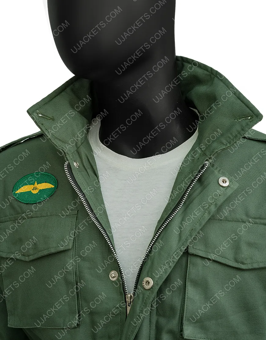 Taxi Driver Military Robert De Niro Green Jacket | Travis Military Jacket