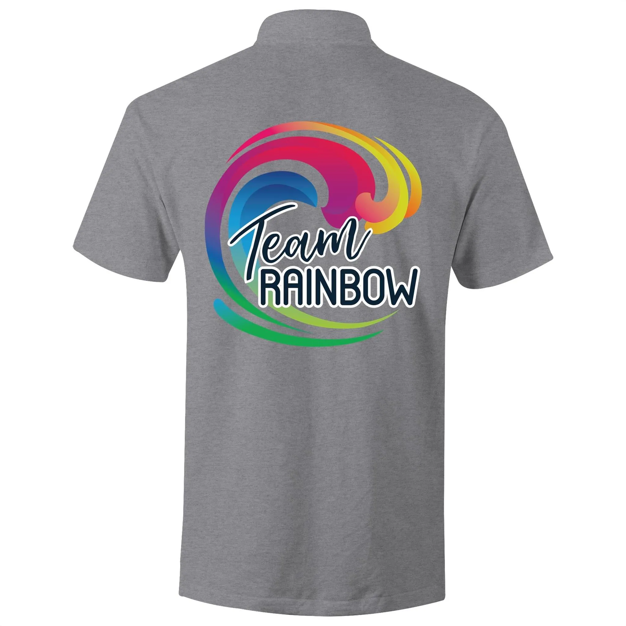 Team Rainbow Polo Double Sided Unisex (LG144)