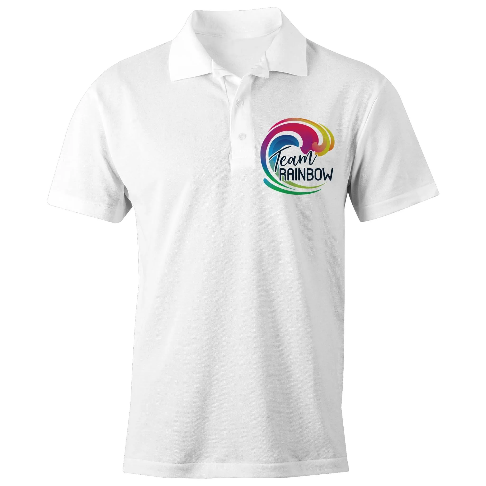 Team Rainbow Polo Double Sided Unisex (LG144)