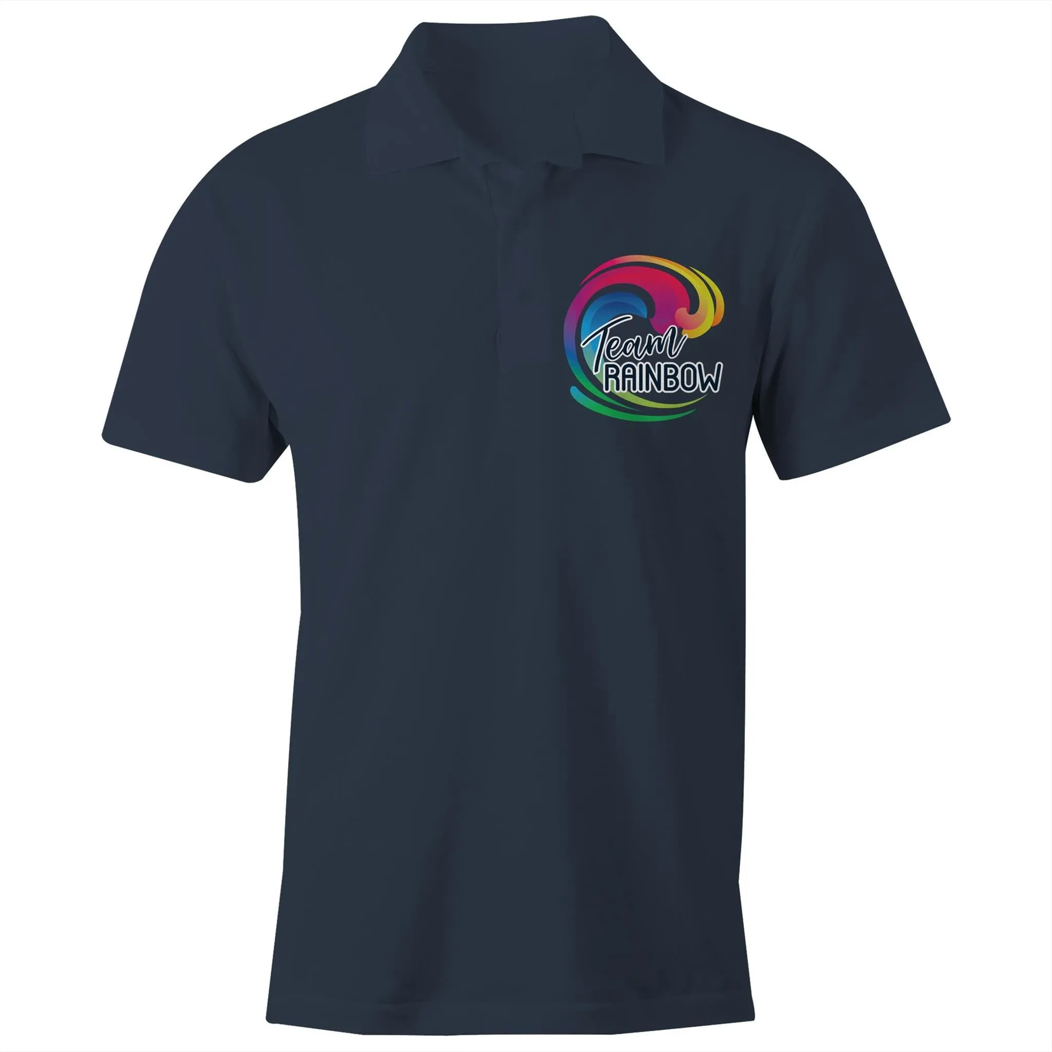 Team Rainbow Polo Double Sided Unisex (LG144)