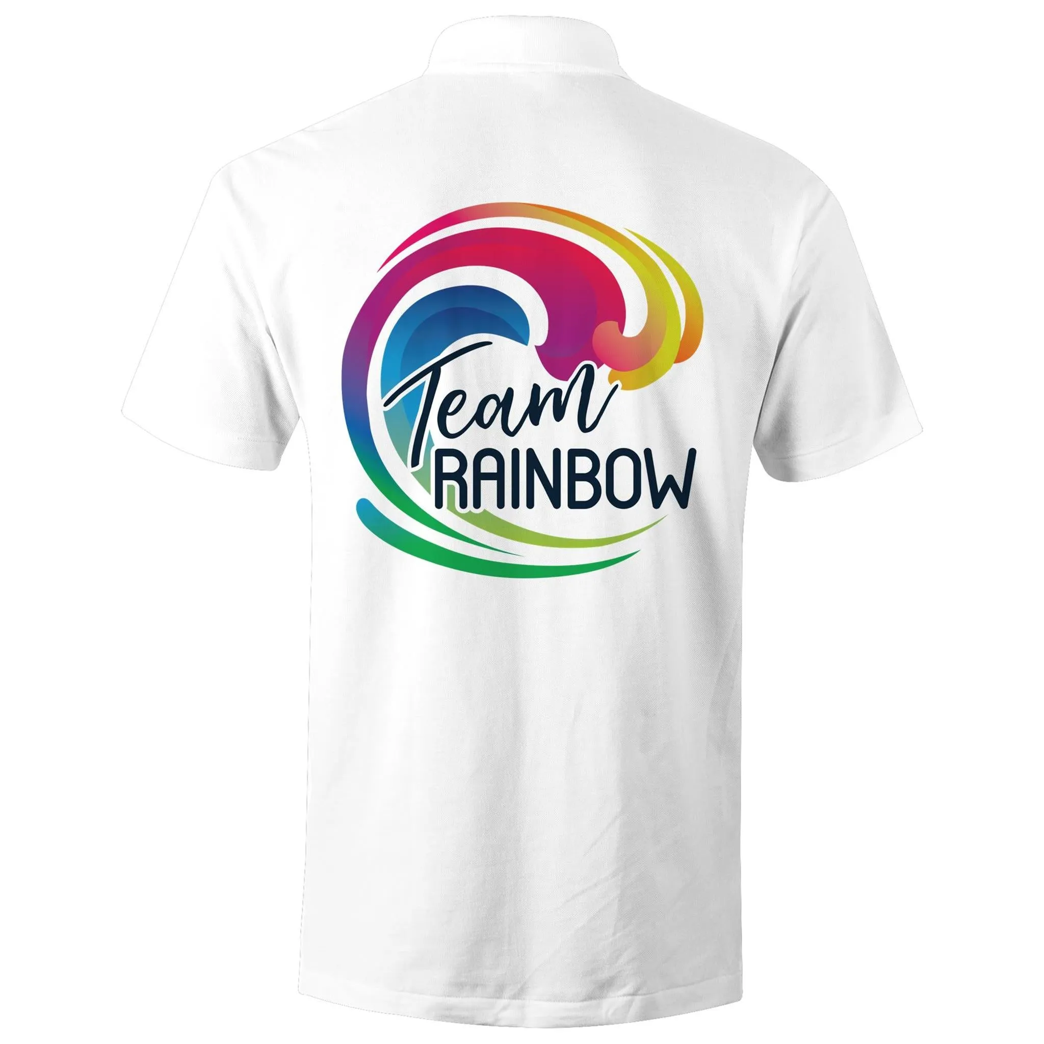 Team Rainbow Polo Double Sided Unisex (LG144)