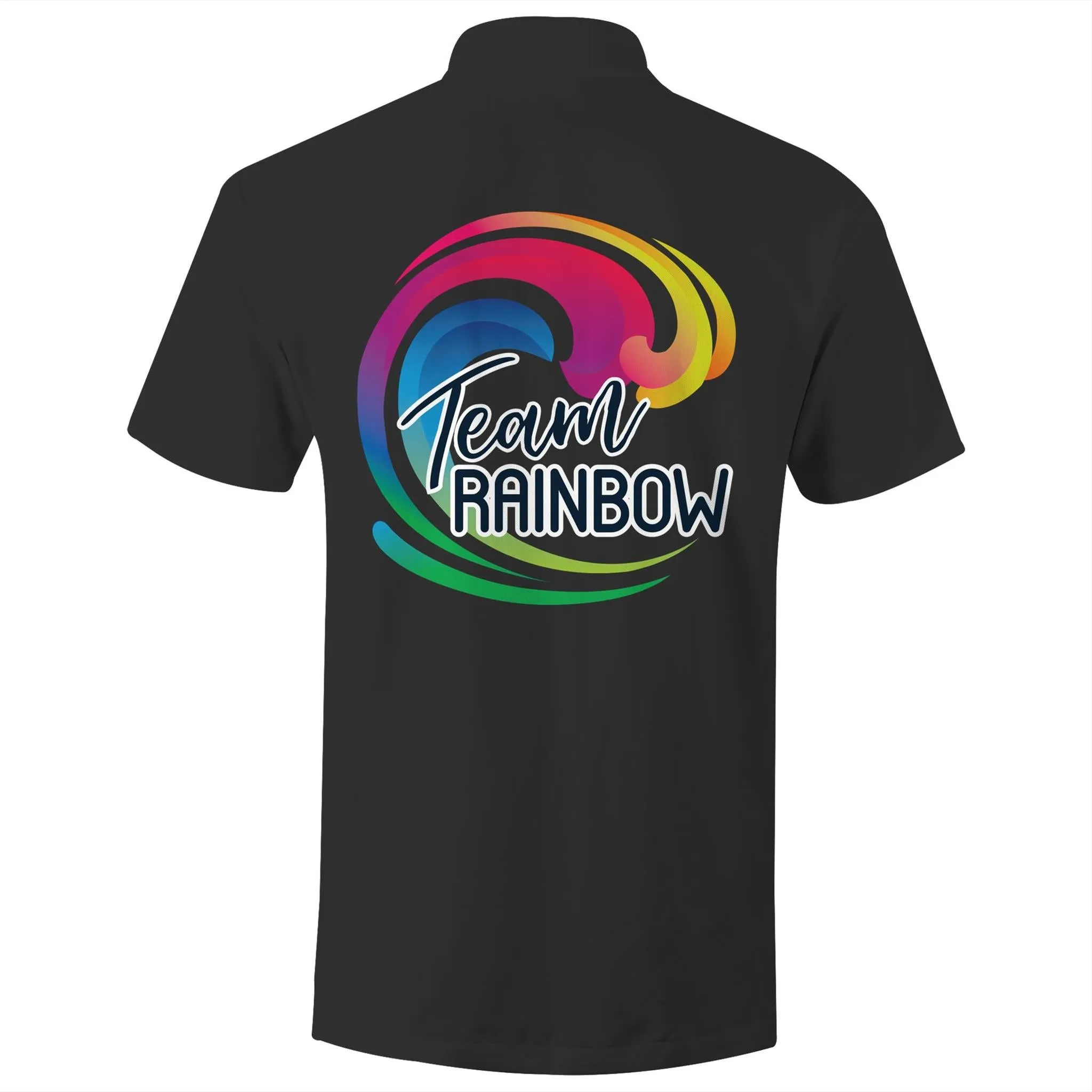 Team Rainbow Polo Double Sided Unisex (LG144)