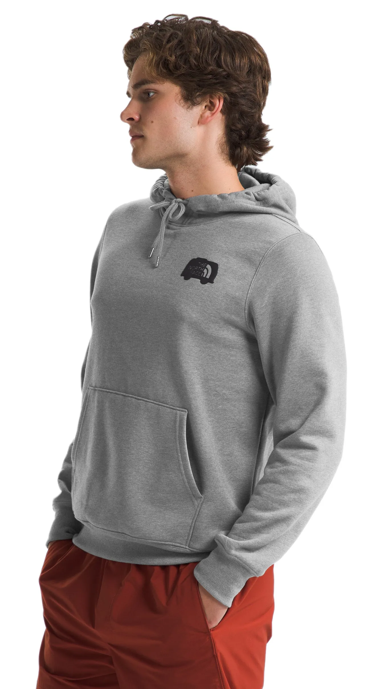 The North Face Men's Brand Proud Hood TNF Medium Grey Heather TNF Black