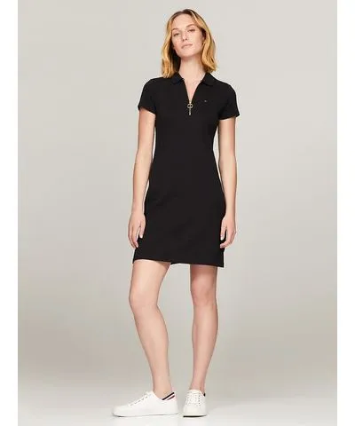 Tommy Hilfiger Women's Zip Polo Dress