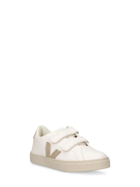 Veja   Esplar chrome-free leather strap sneaker 