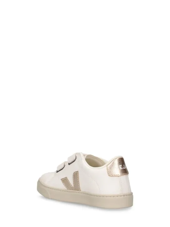 Veja   Esplar chrome-free leather strap sneaker 