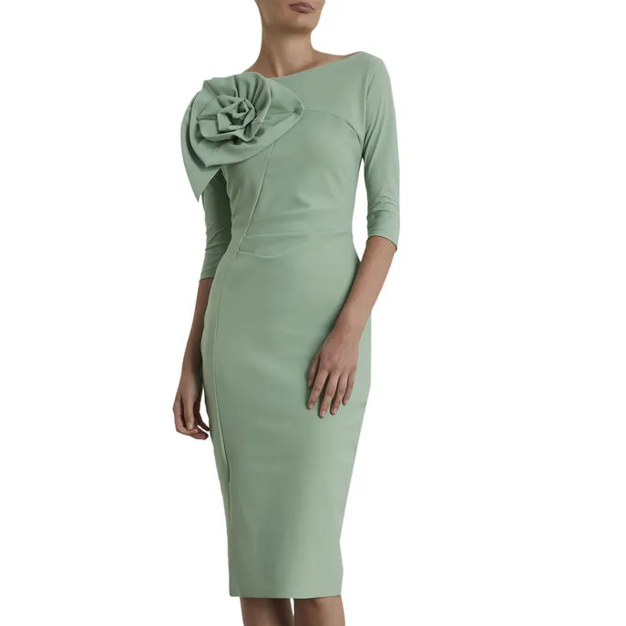 VERBENA DRESS Woman Pear