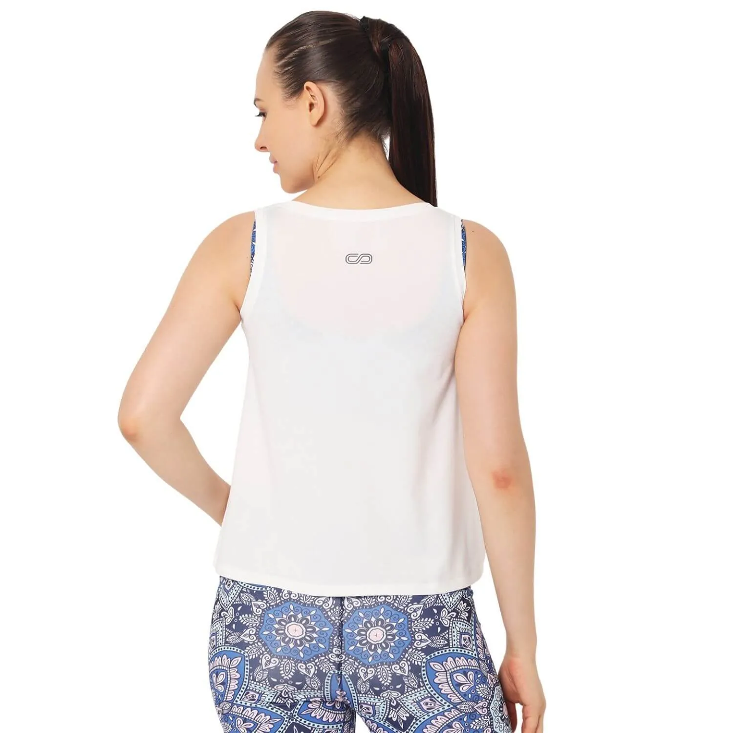 Wicking Swing Vest White