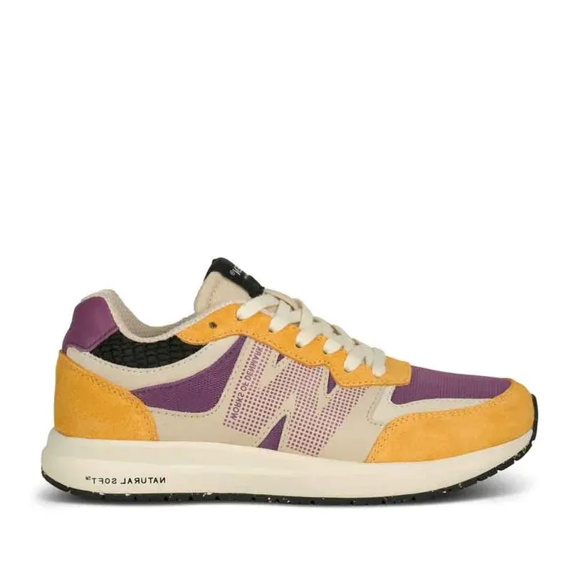 Woden Rigmor Sneaker - Old Gold/Amethyst