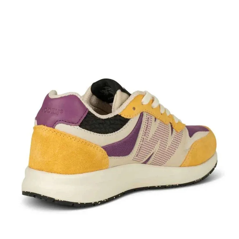 Woden Rigmor Sneaker - Old Gold/Amethyst