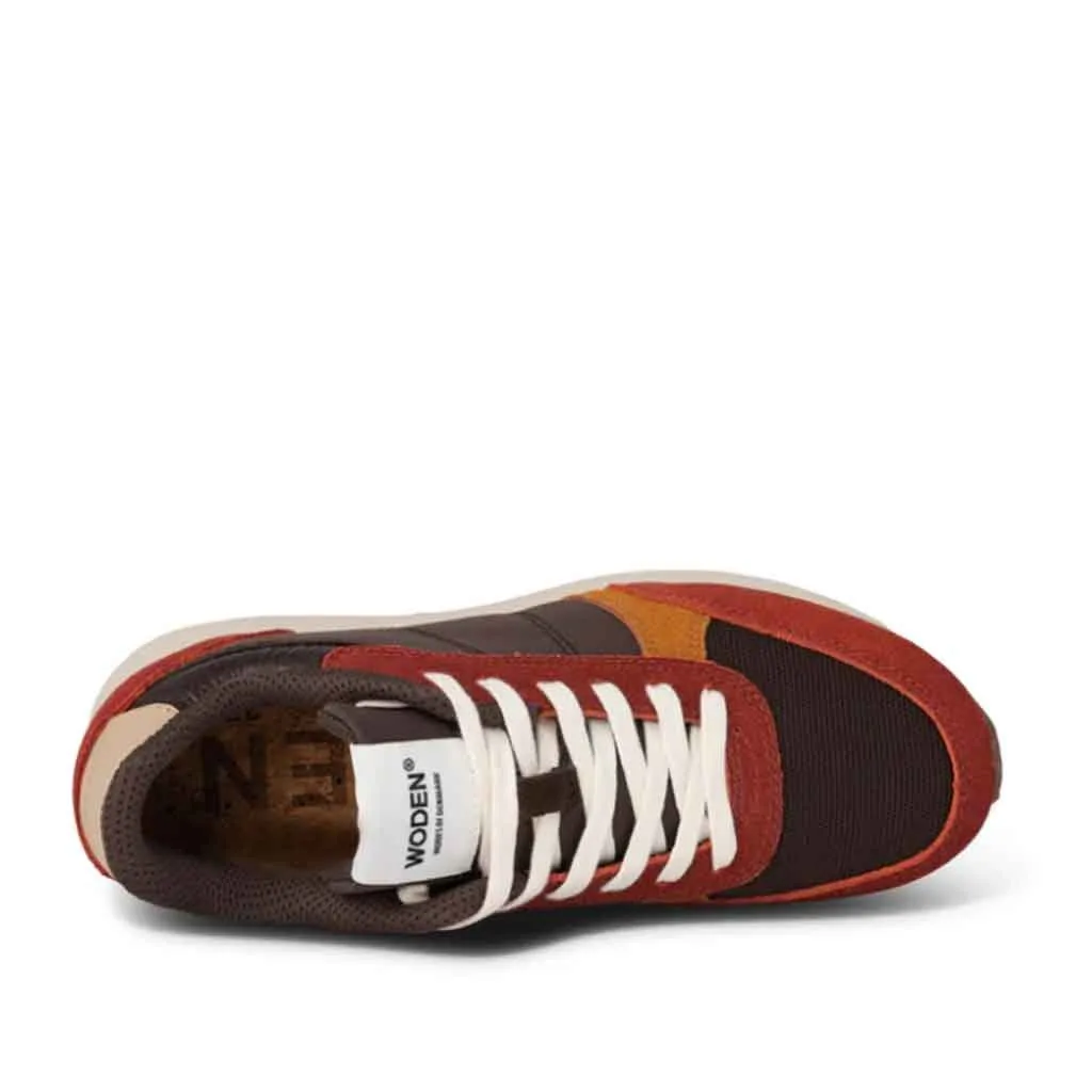 Woden Ronja Sneaker - Rust Multi