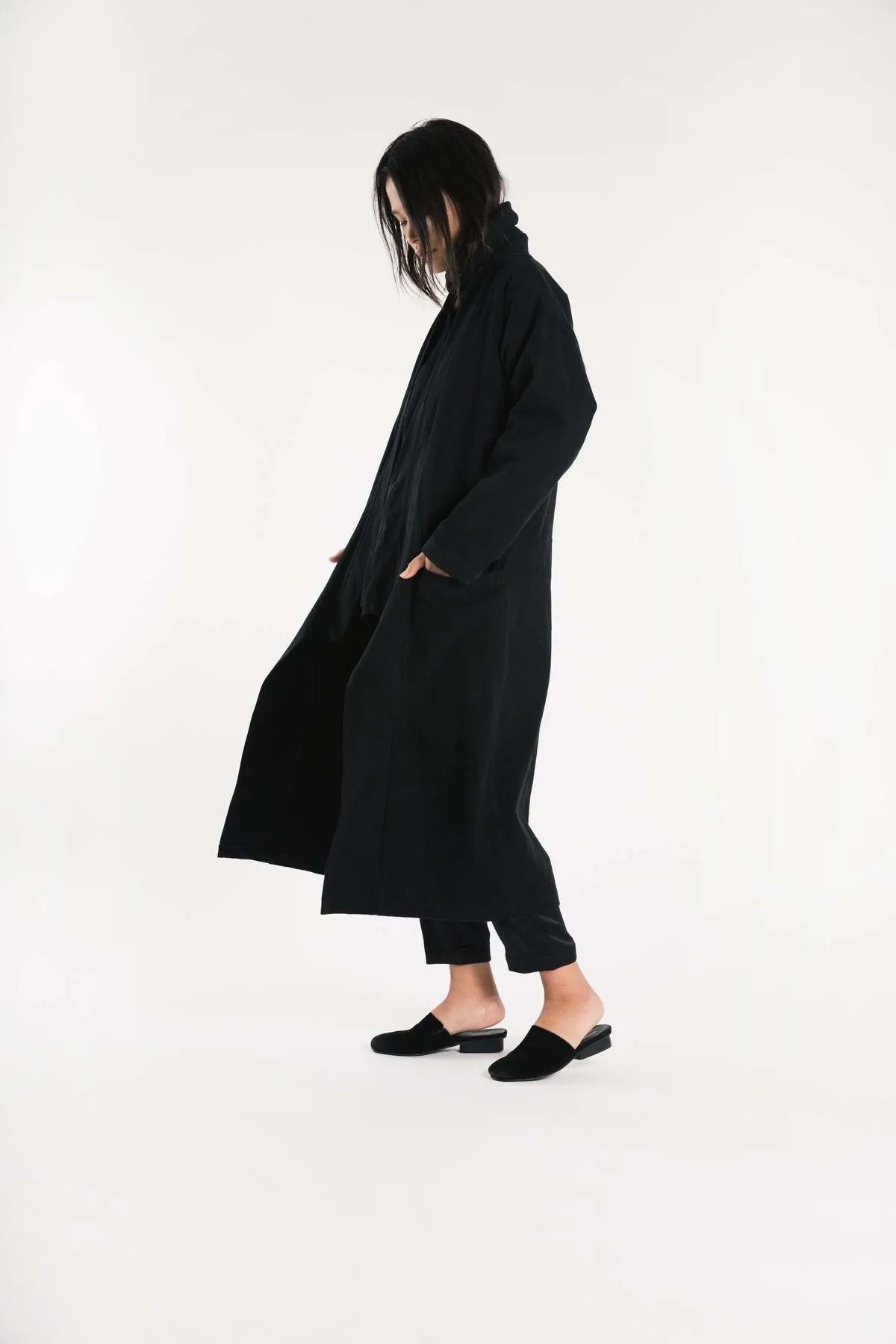 wool Kimono coat 