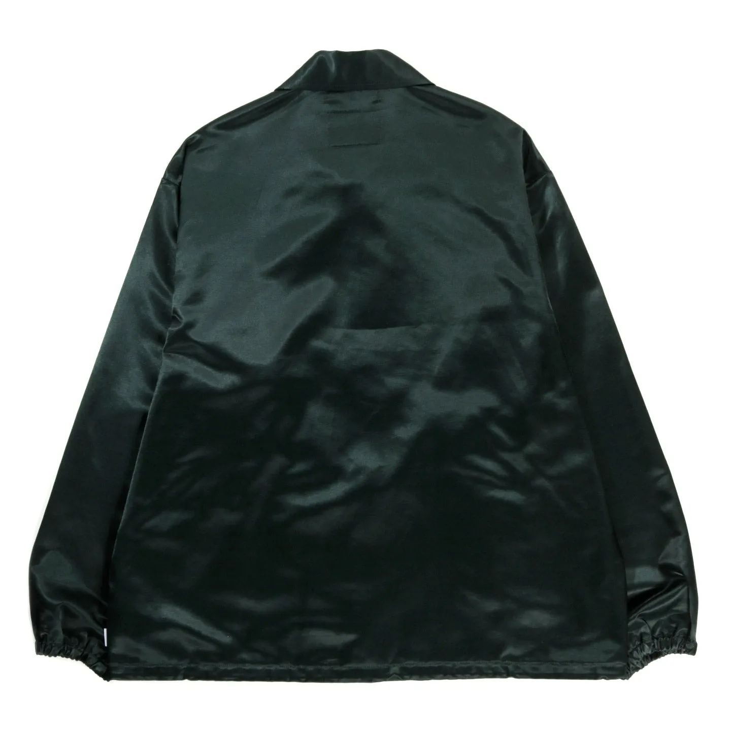 WTAPS SATIN LEAGUE JACKET GREEN