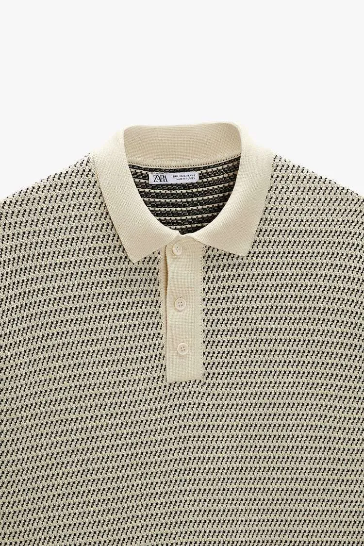 ZARA  |Knitted Polo Shirts Polos