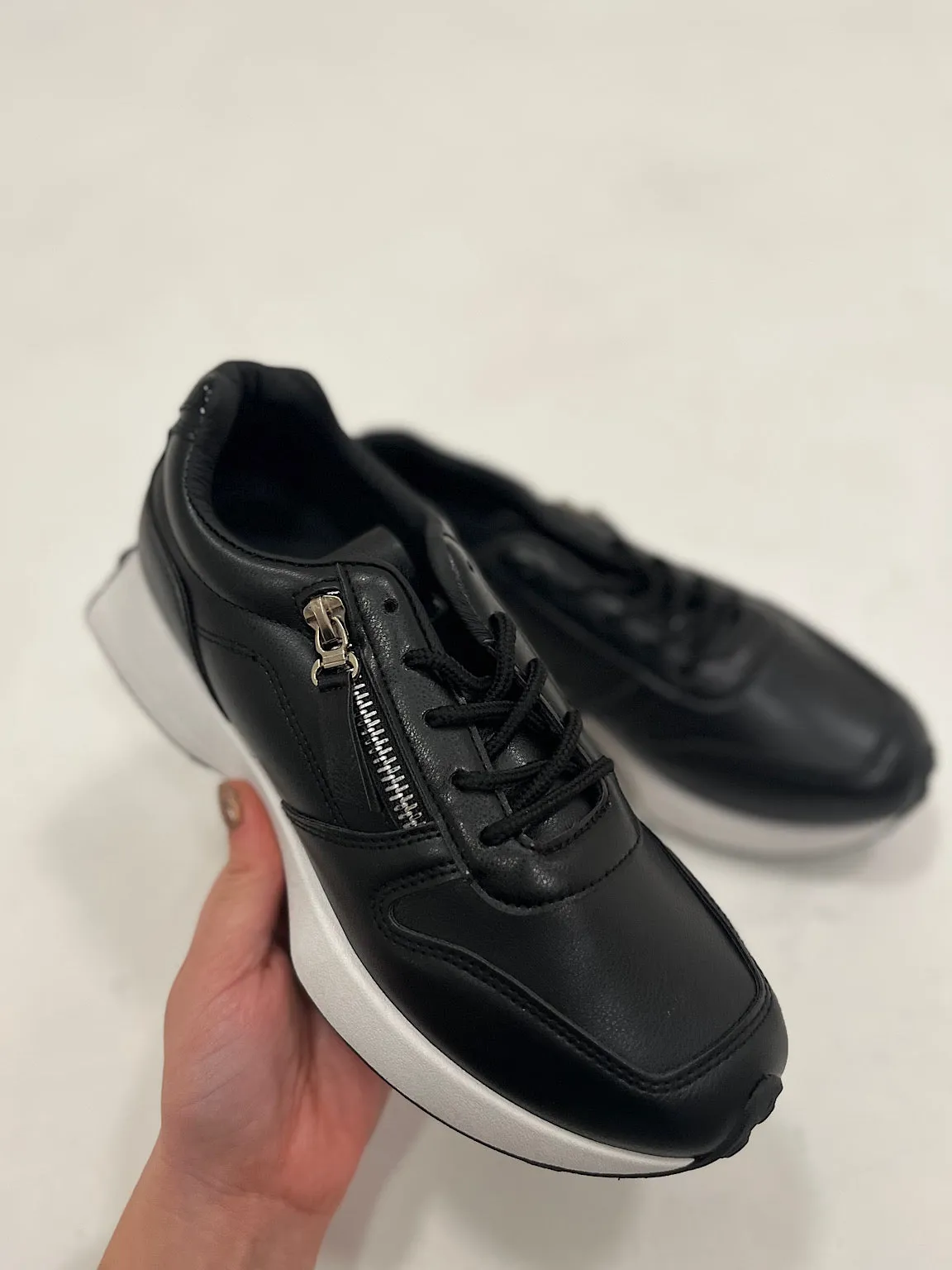 Zip Detail Trainers